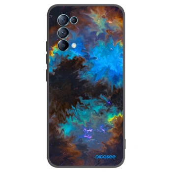 Picasee silikónový čierny obal pre OPPO Reno 5 5G - Space