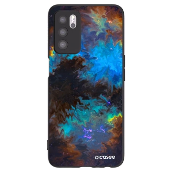 Picasee silikónový čierny obal pre OPPO A16s - Space