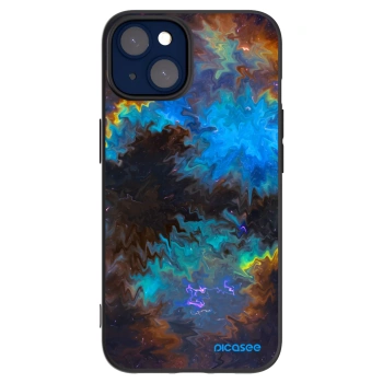 Picasee silikónový čierny obal pre Apple iPhone 14 - Space