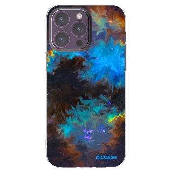 Picasee silikónový prehľadný obal pre Apple iPhone 14 Pro Max - Space