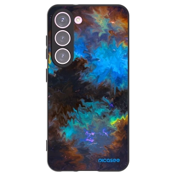 Picasee silikónový čierny obal pre Samsung Galaxy S23 5G - Space