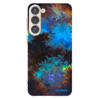Picasee silikónový prehľadný obal pre Samsung Galaxy S23+ 5G - Space