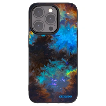 Picasee silikónový čierny obal pre Apple iPhone 15 Pro - Space