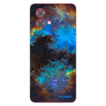 Picasee silikónový prehľadný obal pre Motorola Moto G84 5G - Space