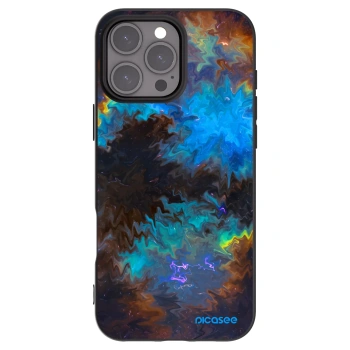 Picasee silikónový čierny obal pre Apple iPhone 16 Pro Max - Space