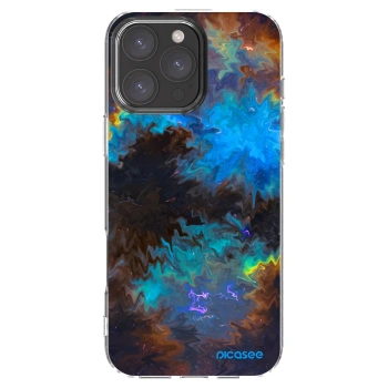 Picasee silikónový prehľadný obal pre Apple iPhone 16 Pro Max - Space