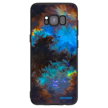 Picasee silikónový čierny obal pre Samsung Galaxy S8 G950F - Space