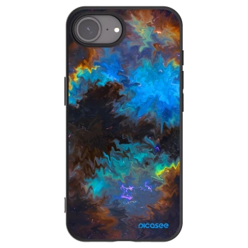 Picasee silikónový čierny obal pre Apple iPhone 16e - Space