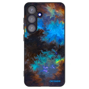 Picasee silikónový čierny obal pre Samsung Galaxy S25 5G - Space
