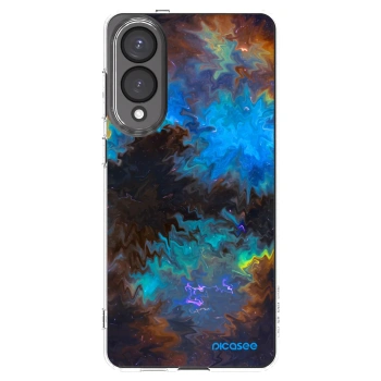 Picasee silikónový prehľadný obal pre Samsung Galaxy S25 Edge 5G - Space