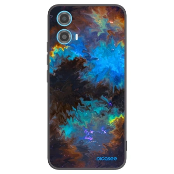 Picasee silikónový čierny obal pre Motorola Moto G34 5G - Space