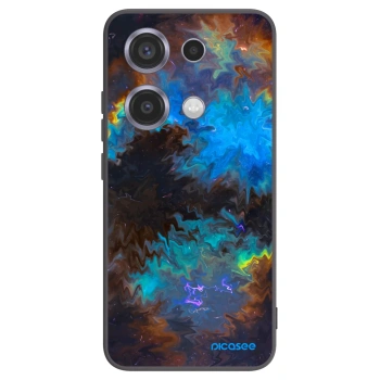 Picasee silikónový čierny obal pre Xiaomi Redmi Note 14S - Space