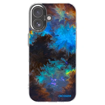 Picasee silikónový prehľadný obal pre Apple iPhone 17 - Space