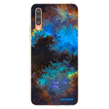 Picasee silikónový prehľadný obal pre Samsung Galaxy A70 A705F - Space