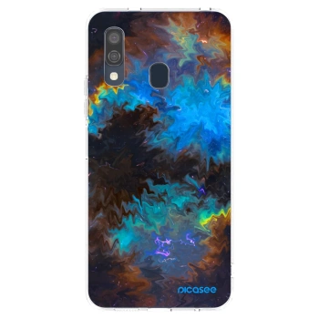 Picasee silikónový prehľadný obal pre Samsung Galaxy A40 A405F - Space