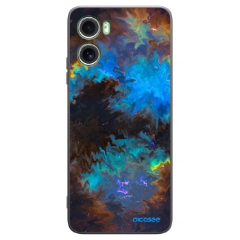 Picasee silikónový čierny obal pre Motorola Moto G06 - Space