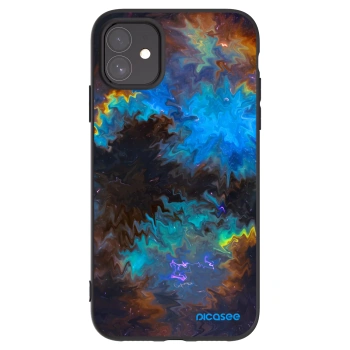 Picasee silikónový čierny obal pre Apple iPhone 11 - Space