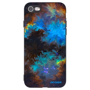 Picasee silikónový čierny obal pre Apple iPhone SE 2020 - Space