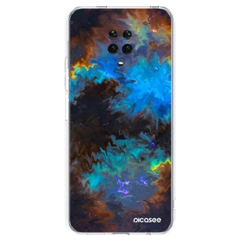 Picasee silikónový prehľadný obal pre Xiaomi Redmi Note 9S - Space