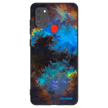 Picasee silikónový čierny obal pre Samsung Galaxy A21s - Space