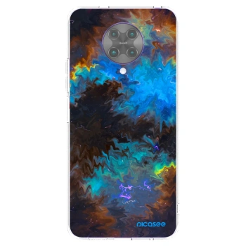 Picasee silikónový prehľadný obal pre Xiaomi Poco F2 Pro - Space