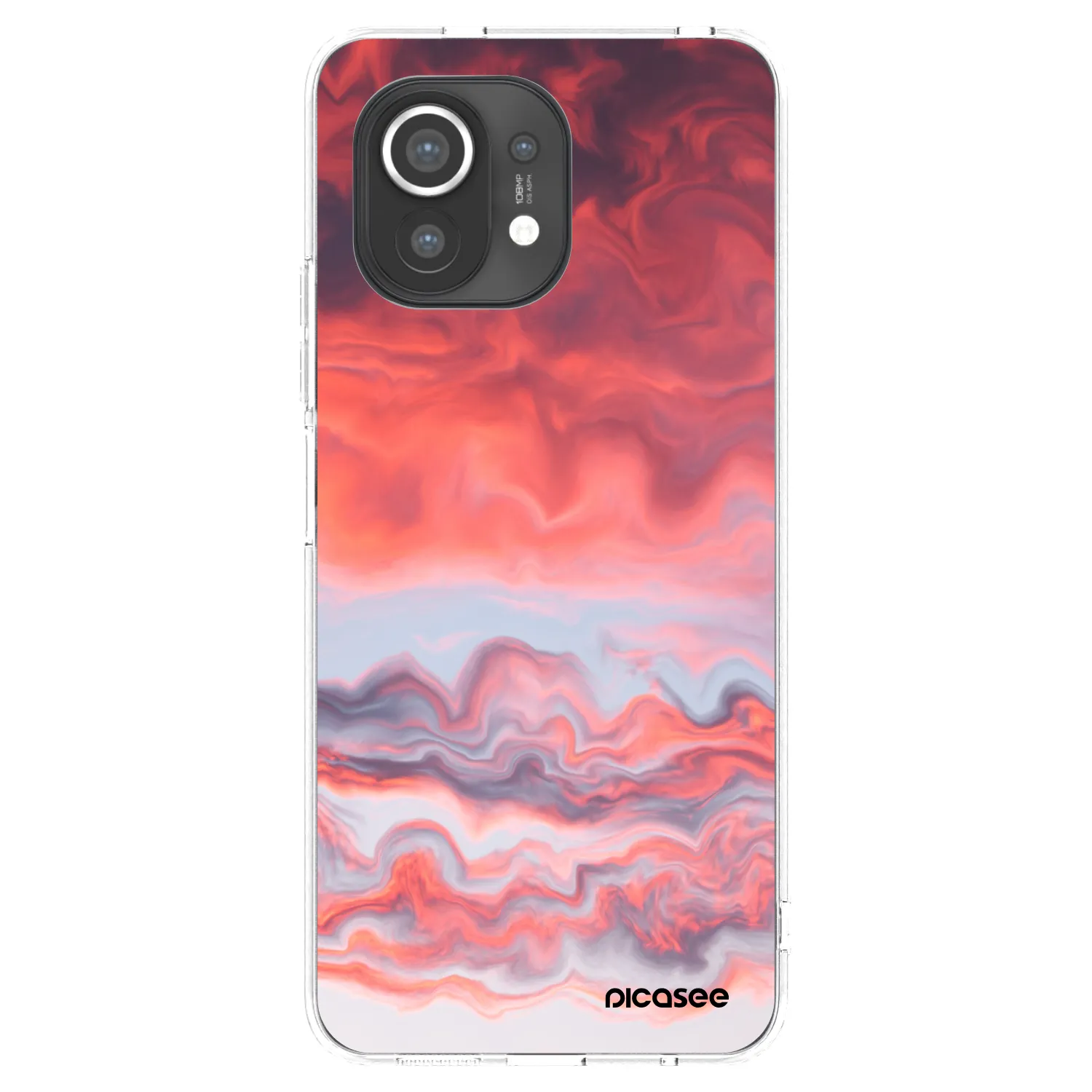 Picasee silikónový prehľadný obal pre Xiaomi Mi 11 - Sunset