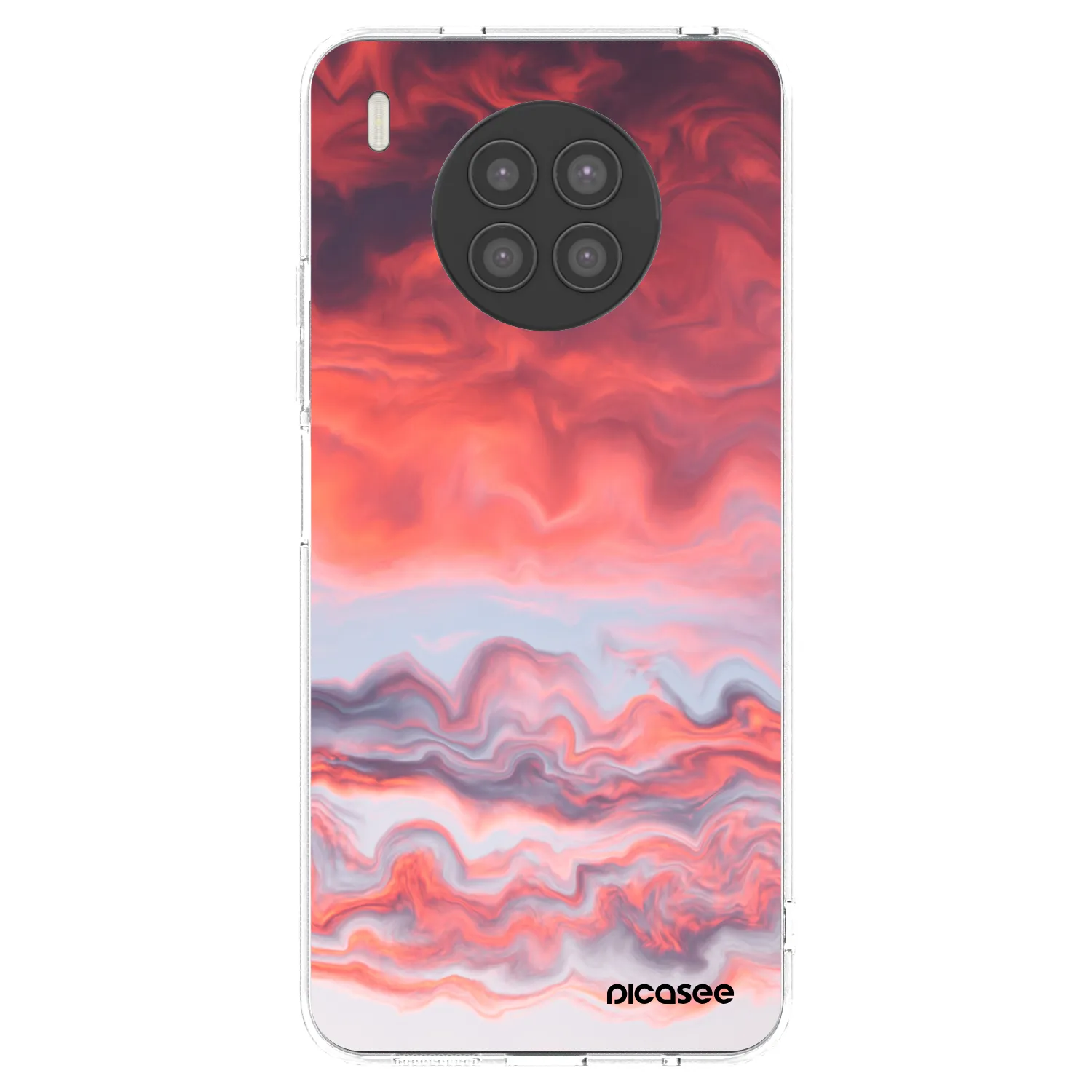 Picasee silikónový prehľadný obal pre Huawei Nova 8i - Sunset