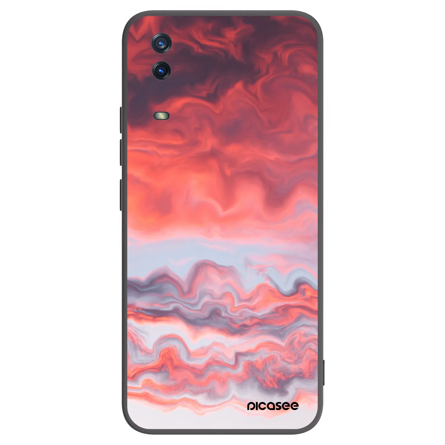 Picasee silikónový čierny obal pre Vivo Y11s - Sunset