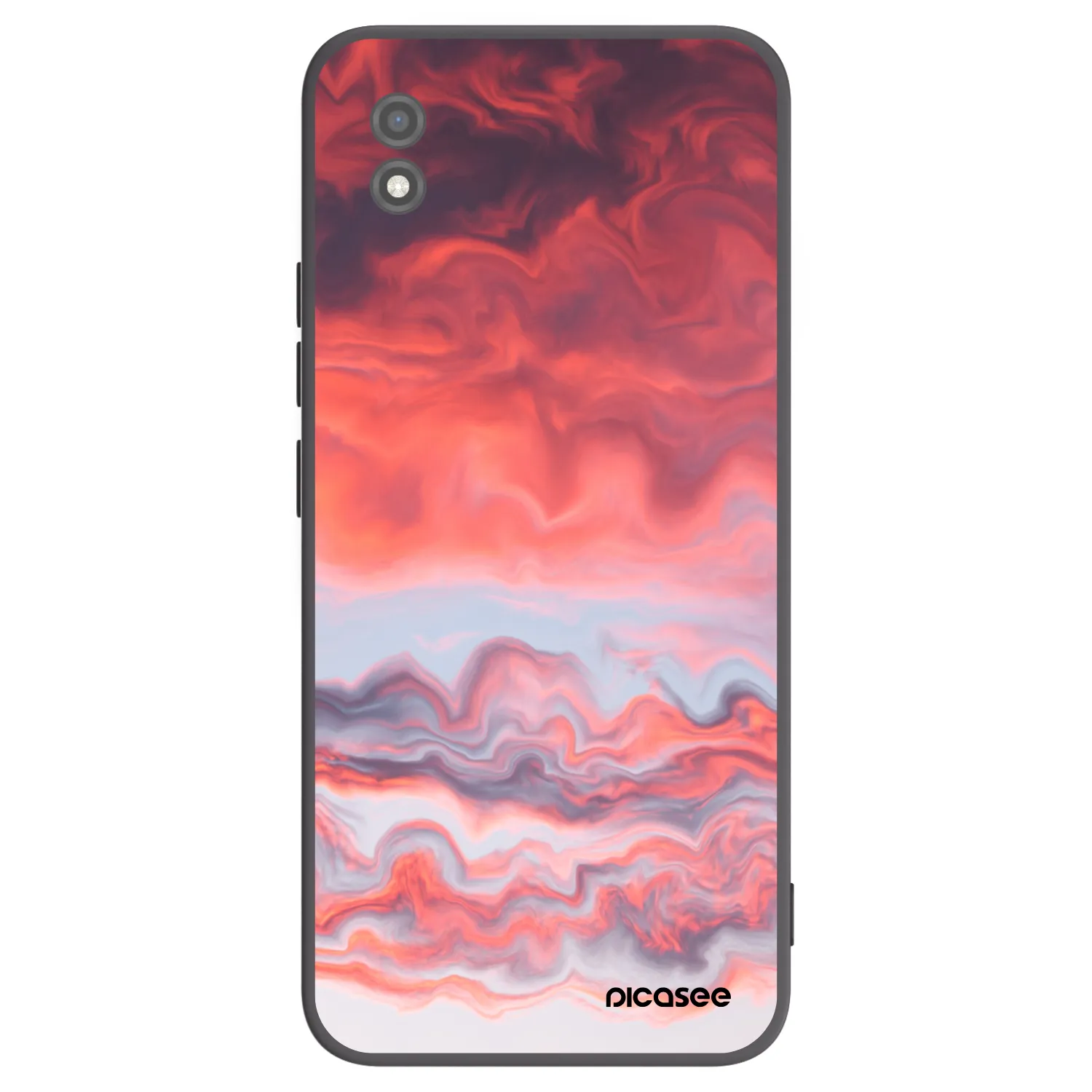 Picasee silikónový čierny obal pre Realme C11 (2021) - Sunset
