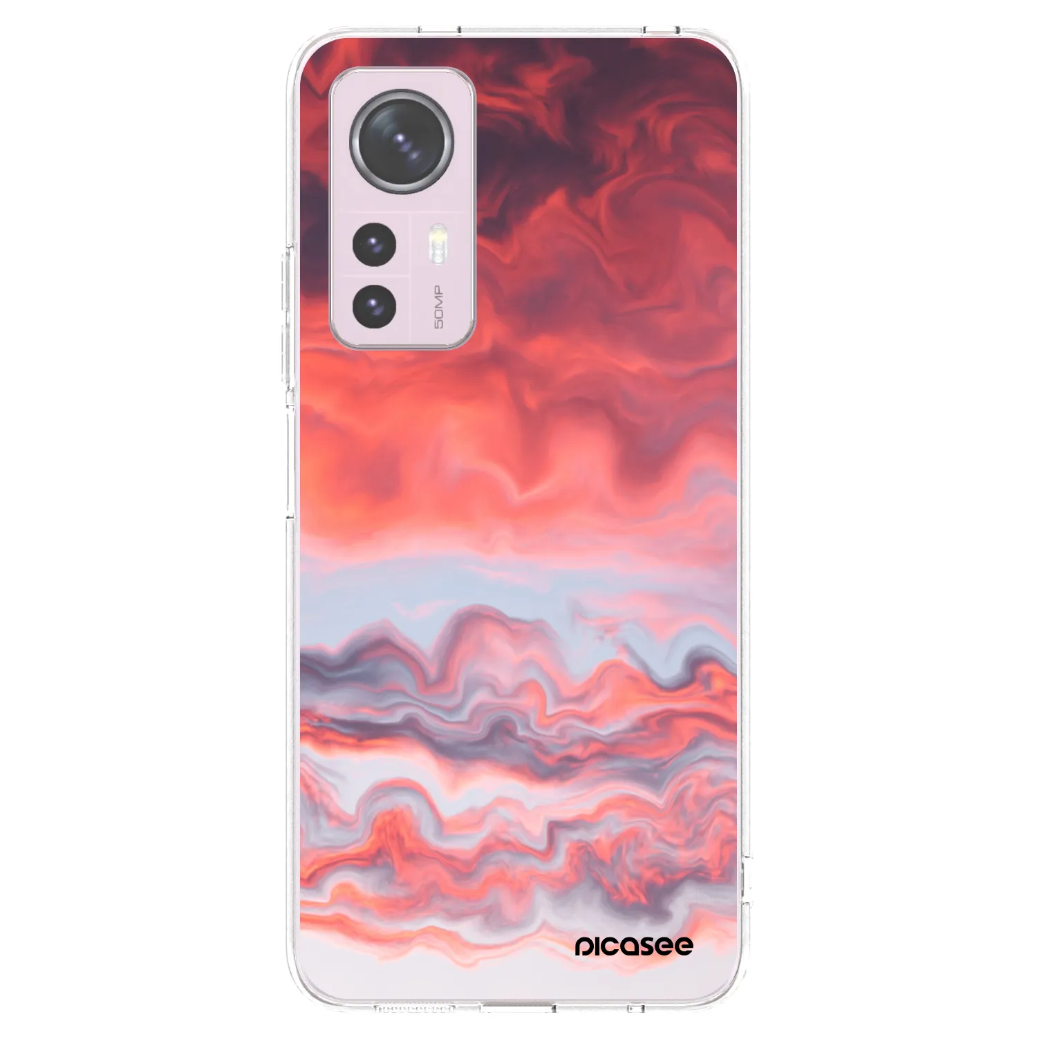 Picasee silikónový prehľadný obal pre Xiaomi 12 - Sunset