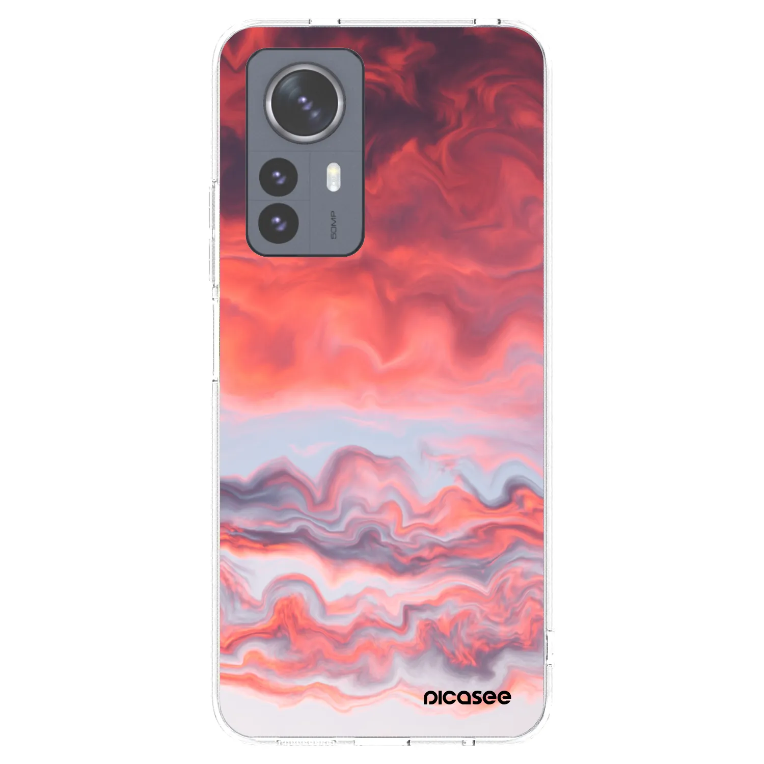 Picasee silikónový prehľadný obal pre Xiaomi 12 Pro - Sunset