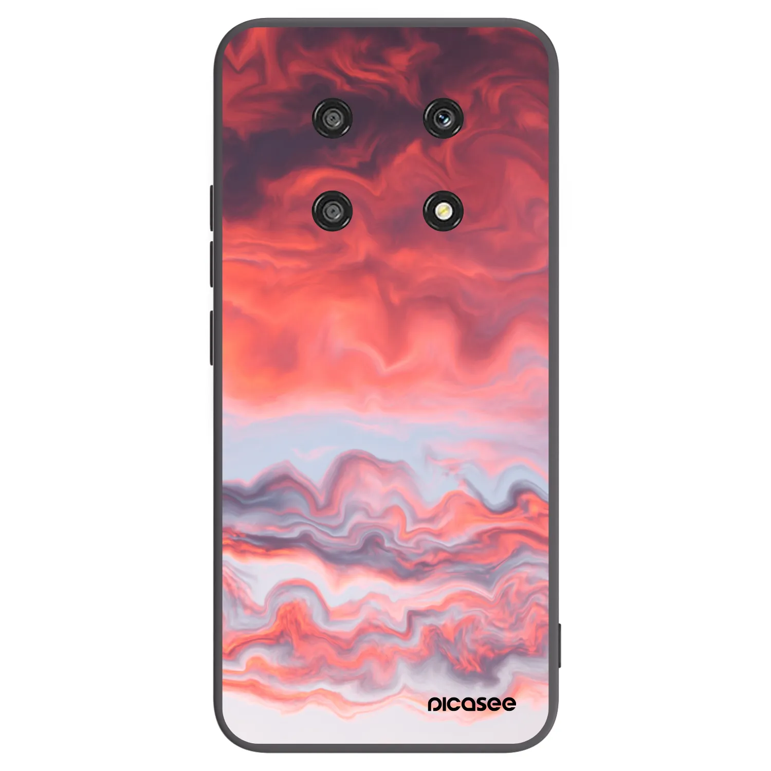 Picasee silikónový čierny obal pre Honor Magic4 Lite 5G - Sunset