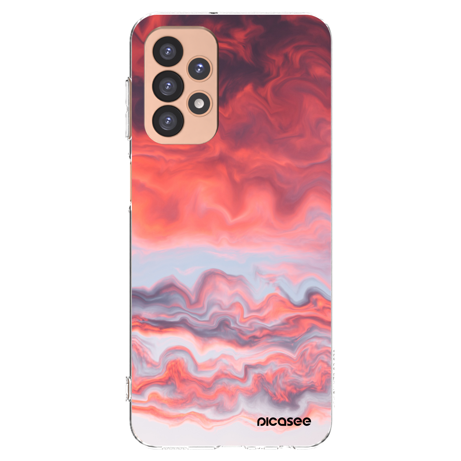 Silikónový prehľadný obal pre Samsung Galaxy A23 A236B 5G - Sunset
