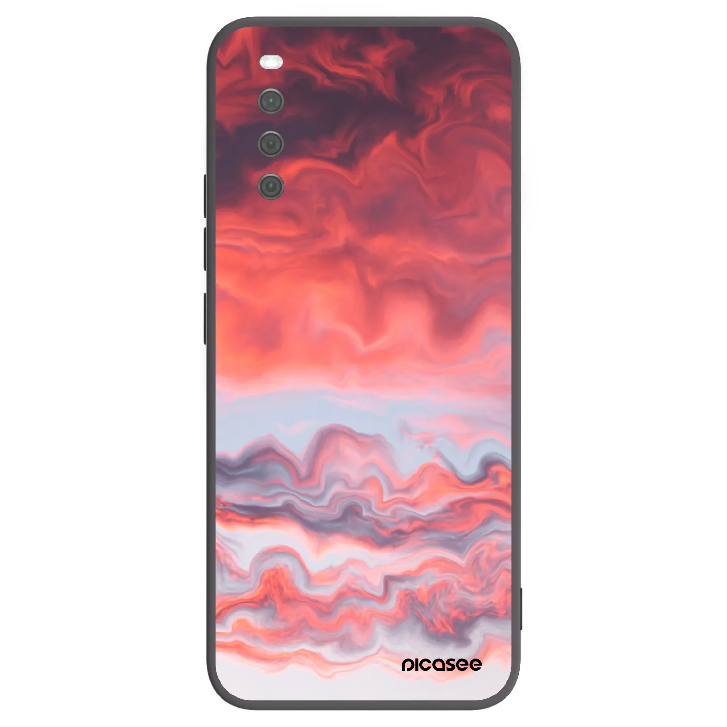 Picasee silikónový čierny obal pre Sony Xperia 10 III - Sunset