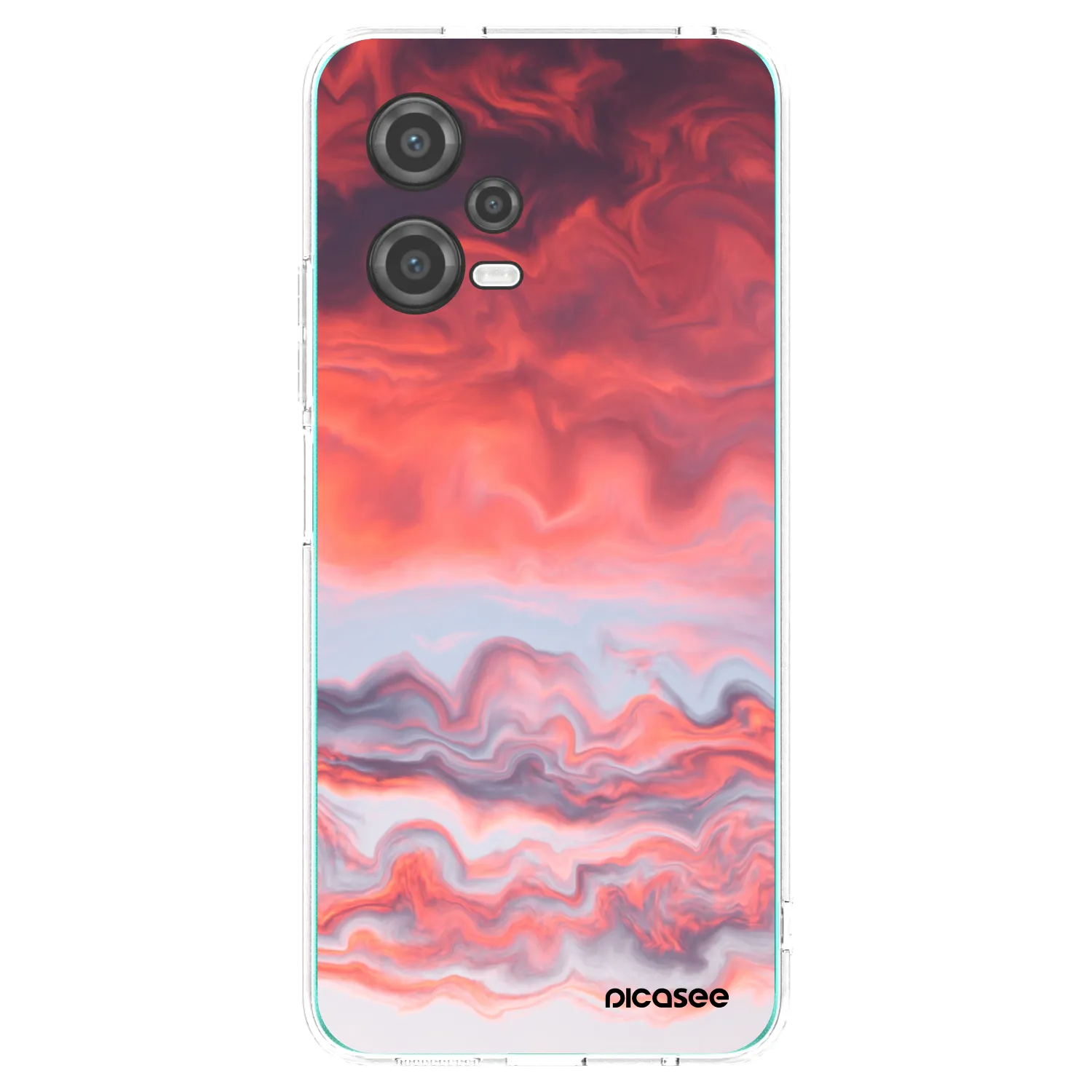 Picasee silikónový prehľadný obal pre Xiaomi Poco X5 - Sunset