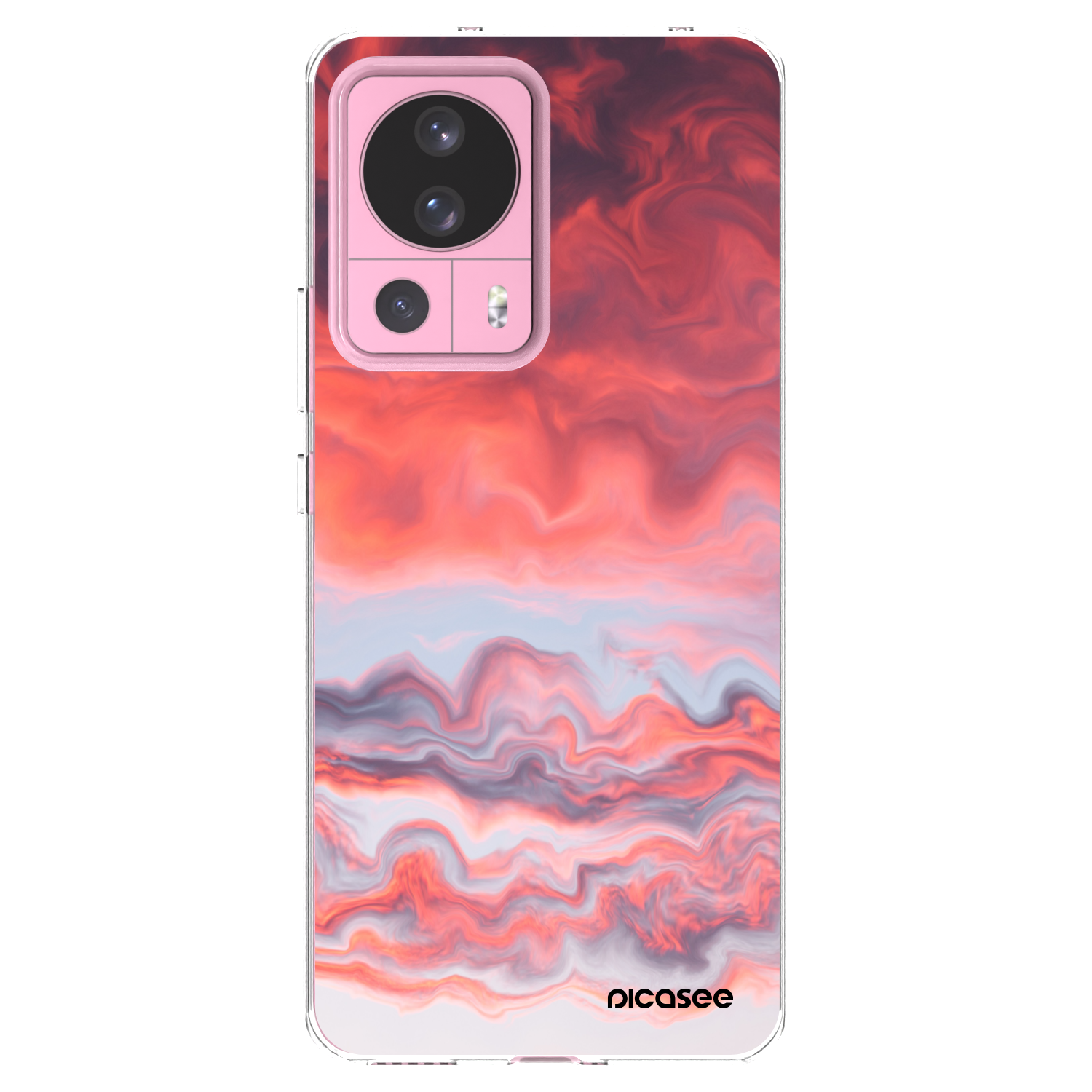 Picasee silikónový prehľadný obal pre Xiaomi 13 Lite - Sunset