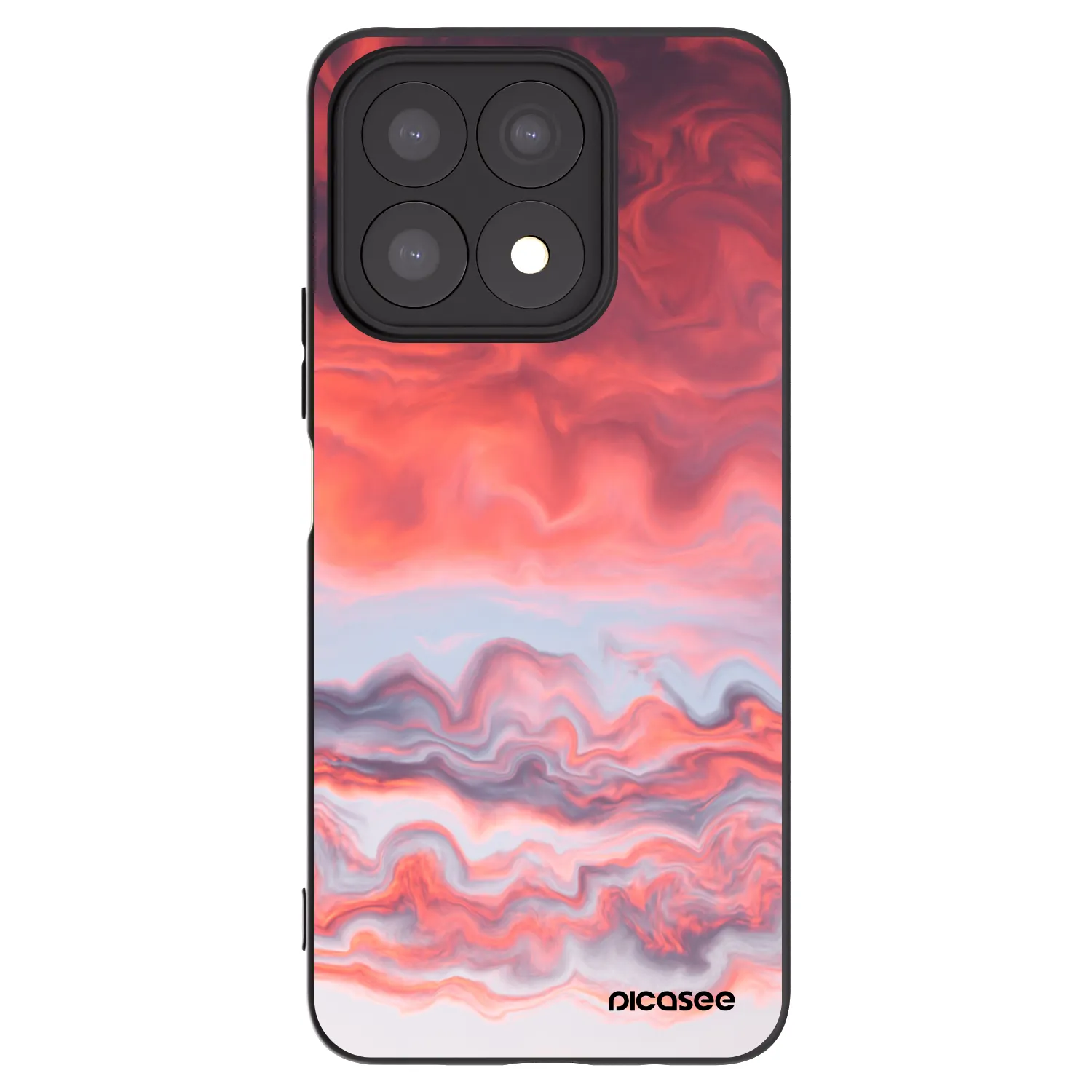 Picasee silikónový čierny obal pre Honor X8a - Sunset