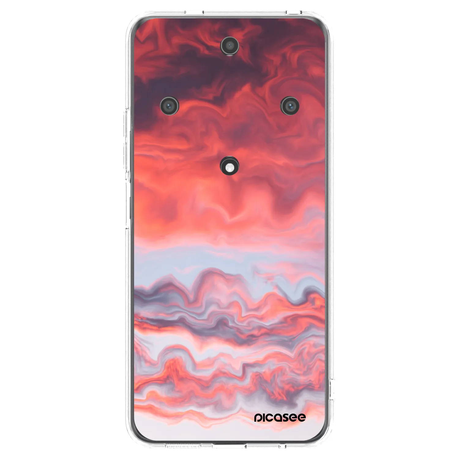 Picasee silikónový prehľadný obal pre Honor Magic5 Lite 5G - Sunset