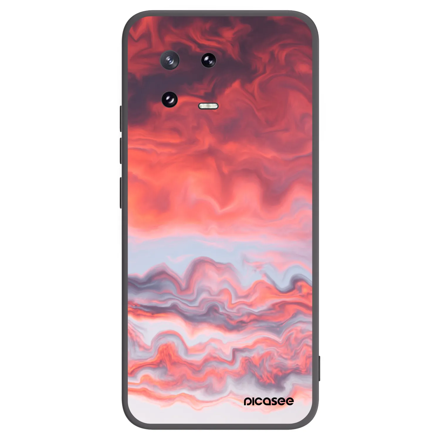 Picasee silikónový čierny obal pre Xiaomi 13 Pro - Sunset