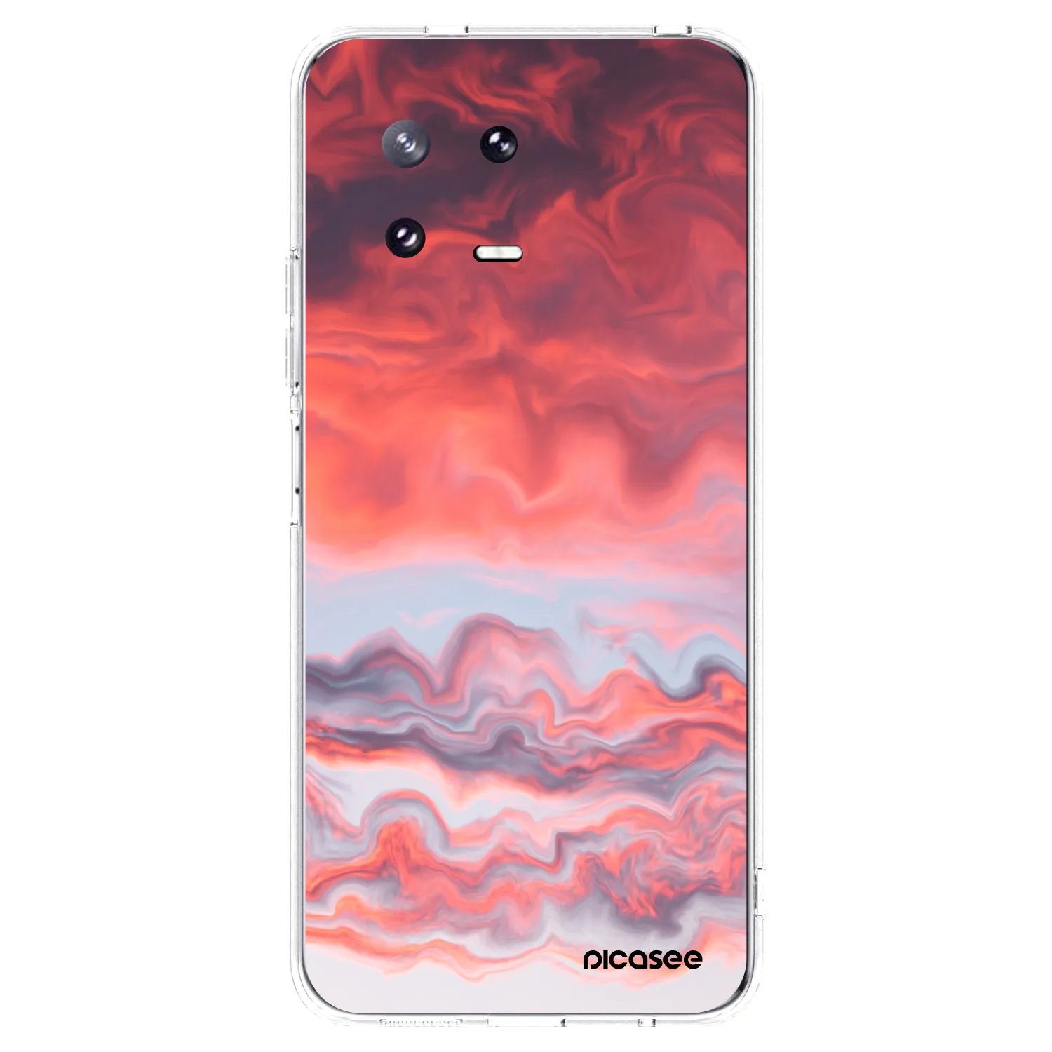Picasee silikónový prehľadný obal pre Xiaomi 13 Pro - Sunset