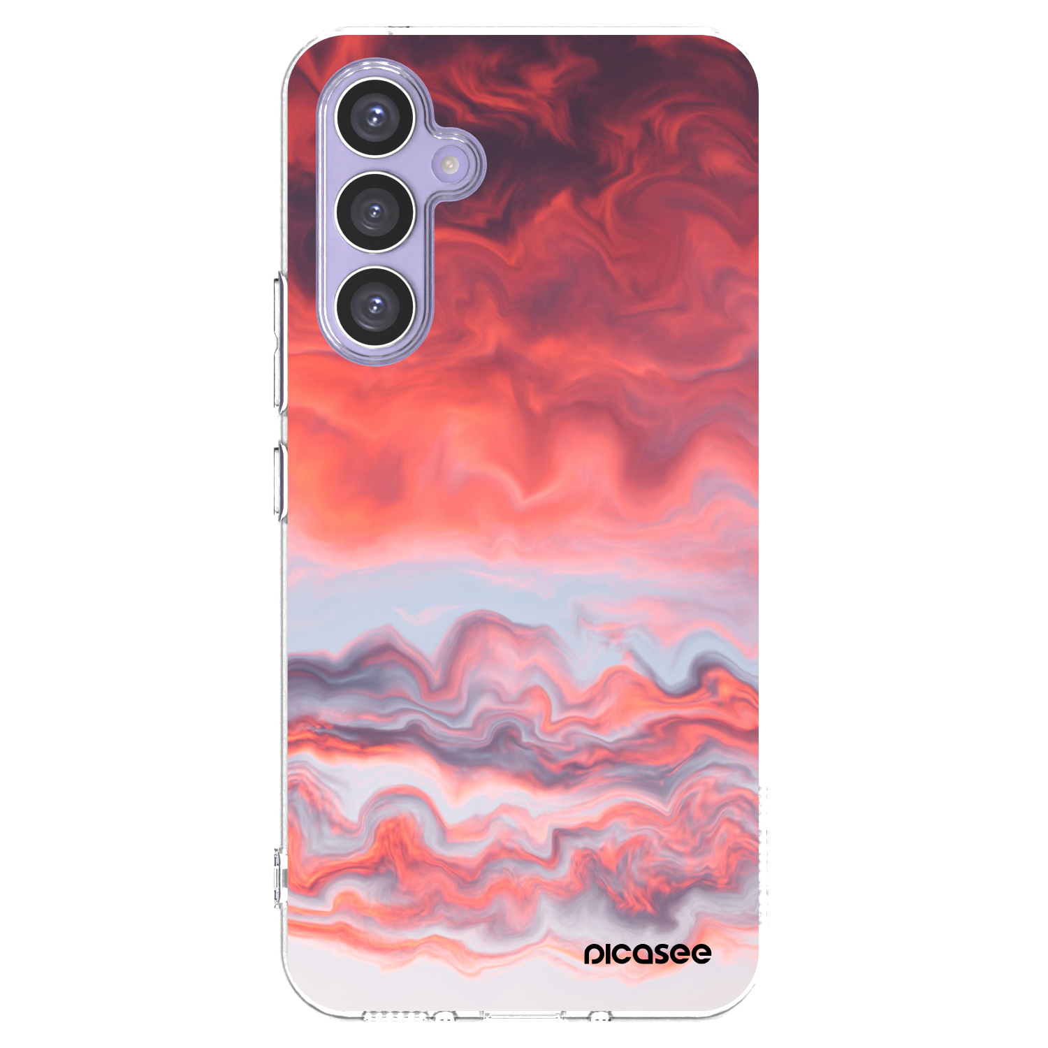 Picasee silikónový prehľadný obal pre Samsung Galaxy A54 5G A546B - Sunset