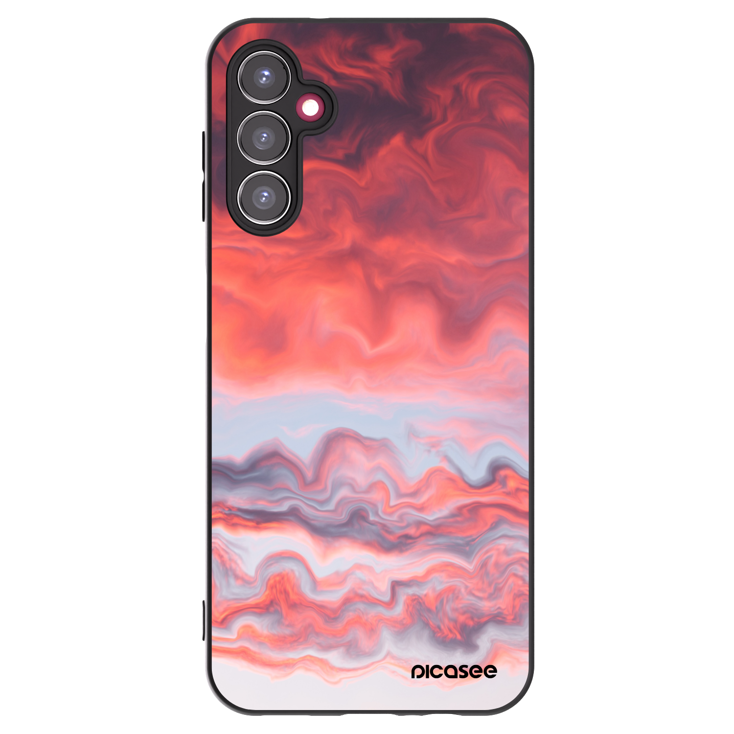 Picasee silikónový čierny obal pre Samsung Galaxy A14 4G A145R - Sunset