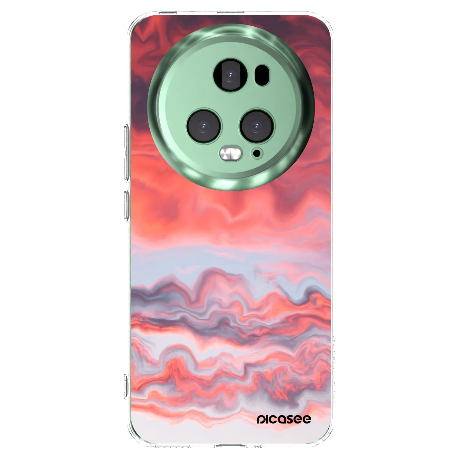 Picasee silikónový prehľadný obal pre Honor Magic5 Pro - Sunset