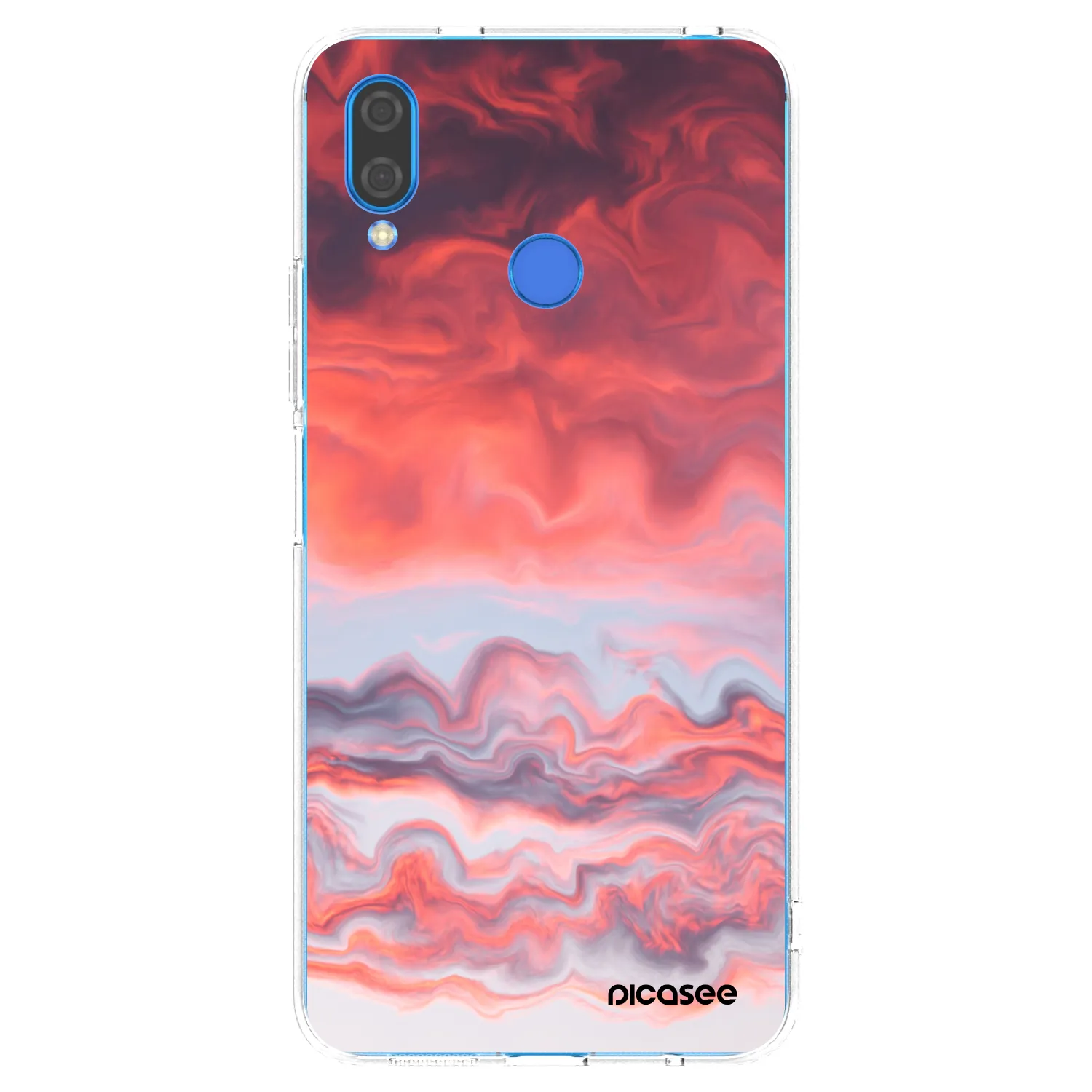 Picasee silikónový prehľadný obal pre Huawei Nova 3 - Sunset