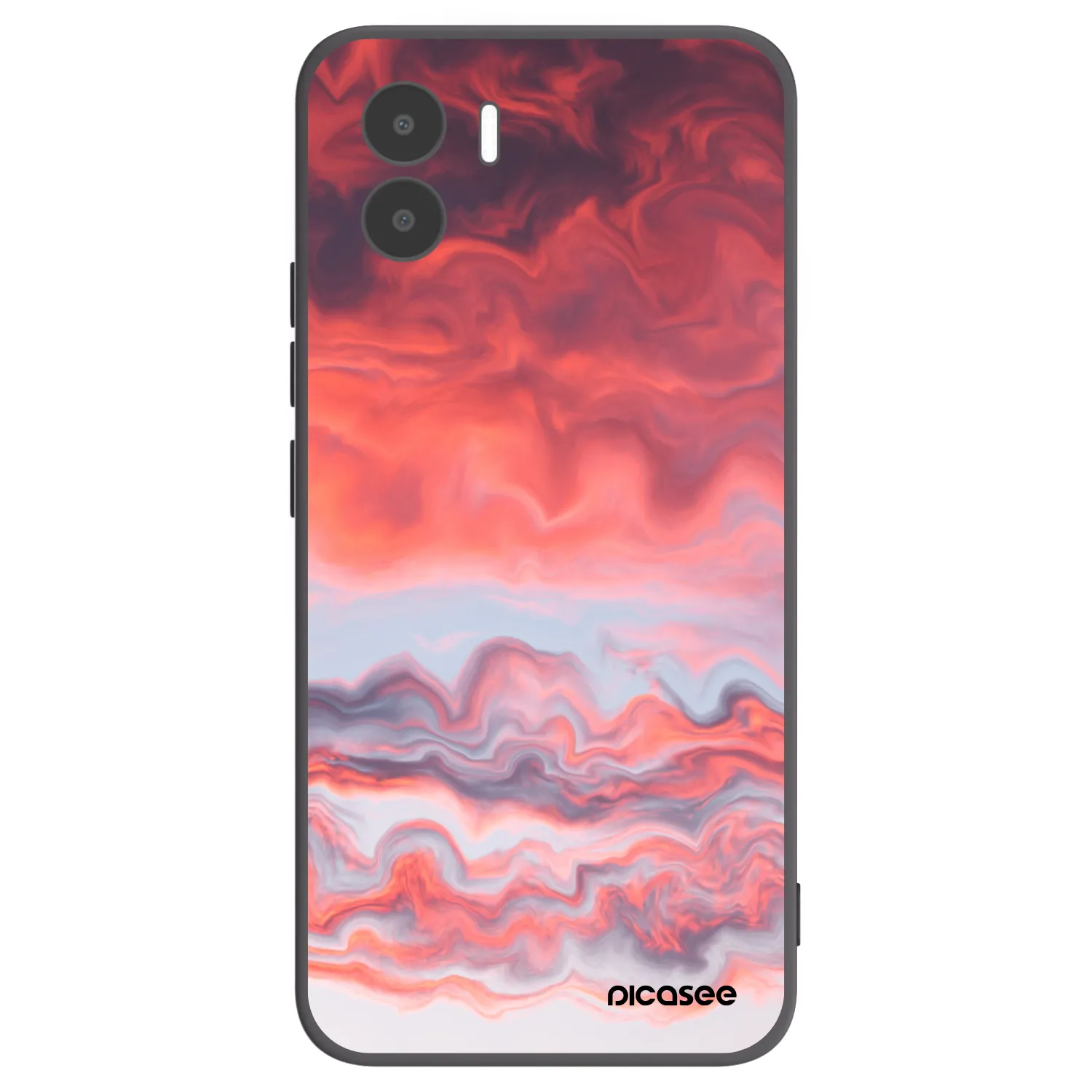 Picasee silikónový čierny obal pre Xiaomi Redmi A2 - Sunset