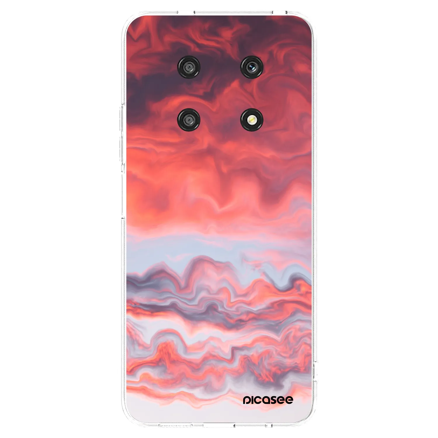 Picasee silikónový prehľadný obal pre Honor Magic4 Lite 5G - Sunset