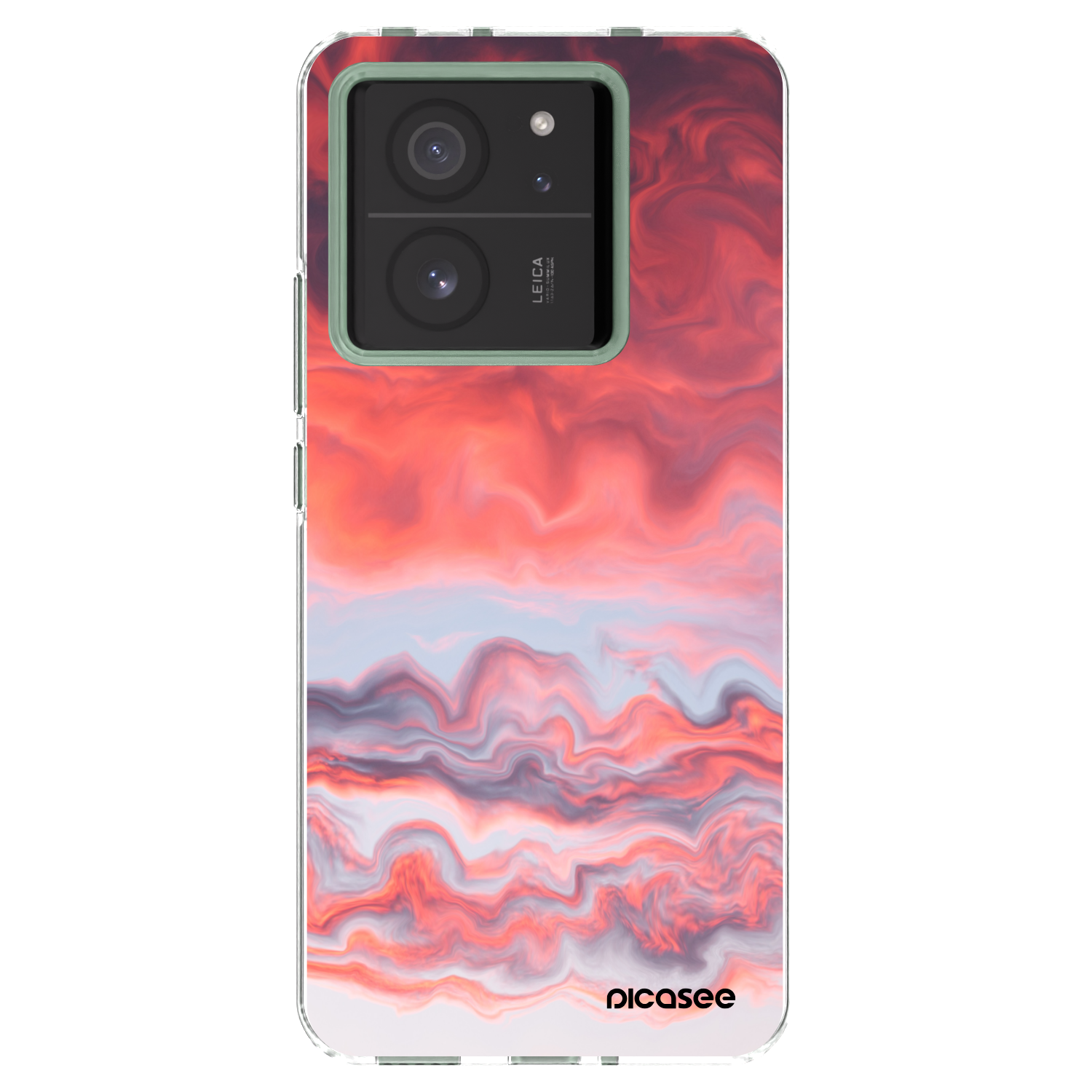 Picasee silikónový prehľadný obal pre Xiaomi 13T Pro - Sunset