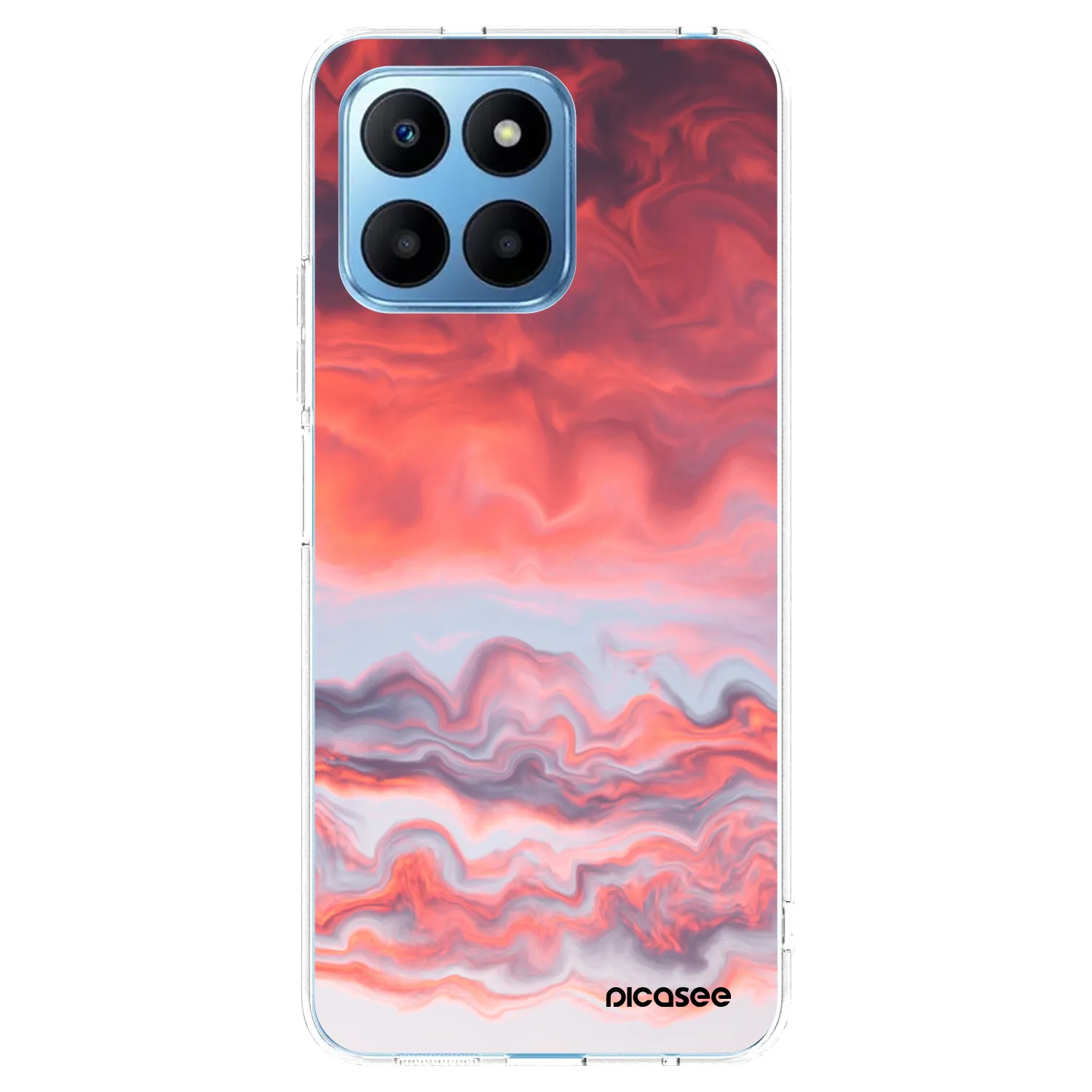 Picasee silikónový prehľadný obal pre Honor 70 Lite - Sunset