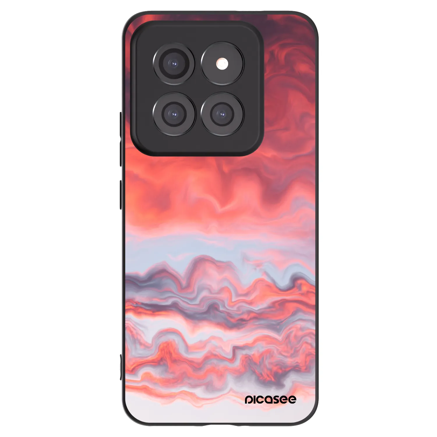 Picasee silikónový čierny obal pre Xiaomi 14 Pro - Sunset