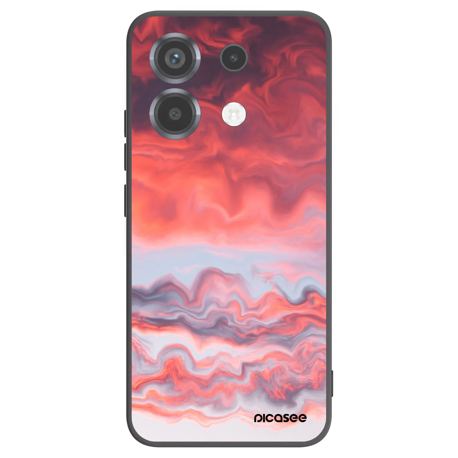Picasee silikónový čierny obal pre Xiaomi Poco X6 - Sunset